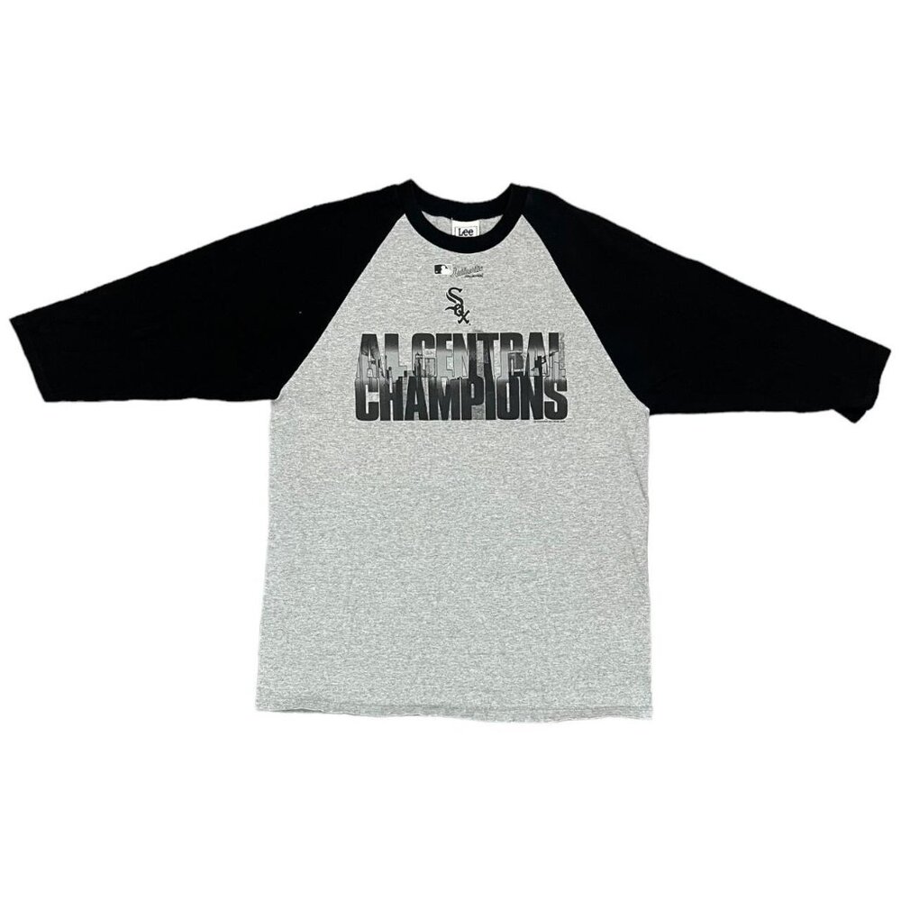 Vintage 2005 Chicago White Sox Al Central Champions MLB 3/4 Sleeve T-shirt